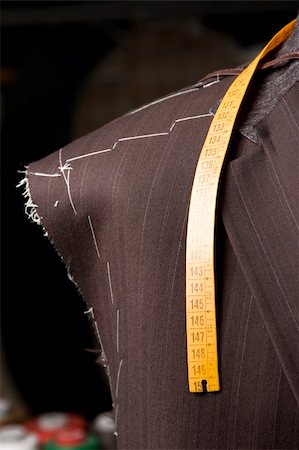simsearch:400-05278482,k - detail of tailors mannequin a Work in progress Foto de stock - Royalty-Free Super Valor e Assinatura, Número: 400-05901451