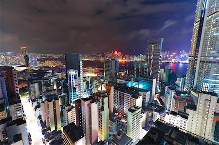 Hong Kong city Photographie de stock - Aubaine LD & Abonnement, Code: 400-05901630