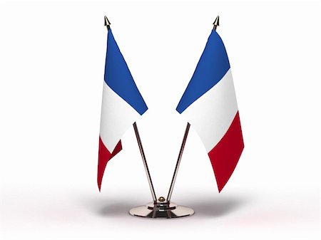 Miniature Flag of France Photographie de stock - Aubaine LD & Abonnement, Code: 400-05902486