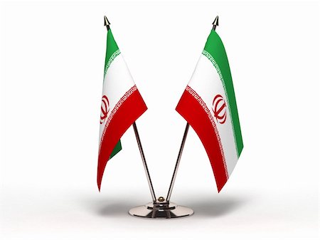 Miniature Flag of Iran Photographie de stock - Aubaine LD & Abonnement, Code: 400-05902488