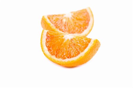 closeup photo of delicious fresh oranges on white background Stock Photo - Budget Royalty-Free & Subscription, Code: 400-05902789