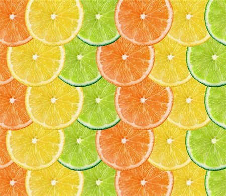 simsearch:400-03931888,k - many  slices of fresh citrus fruits as a background Stock Photo - Budget Royalty-Free & Subscription, Code: 400-05903908