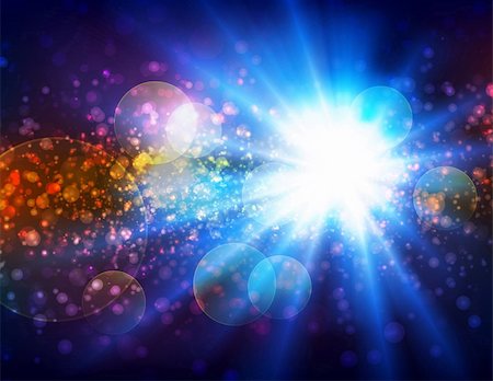 electric explosion - Light burst background with lots of particles. Stock Photo - Budget Royalty-Free & Subscription, Code: 400-05914240