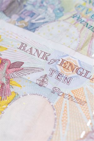 swellphotography (artist) - Macro image of English bank notes. Focus on £10 note. Fotografie stock - Microstock e Abbonamento, Codice: 400-05914257