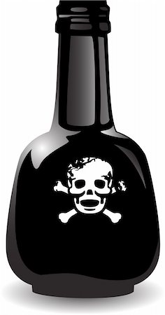 simsearch:400-04634087,k - the vector black bottle of the poison Foto de stock - Super Valor sin royalties y Suscripción, Código: 400-05914890