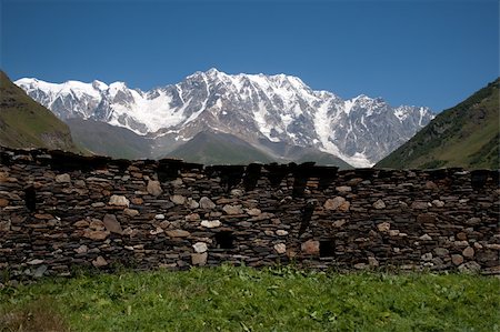 simsearch:400-07210714,k - Beautiful landscape, Caucasus Mountains,Svanetia, Georgia. Fotografie stock - Microstock e Abbonamento, Codice: 400-05915510