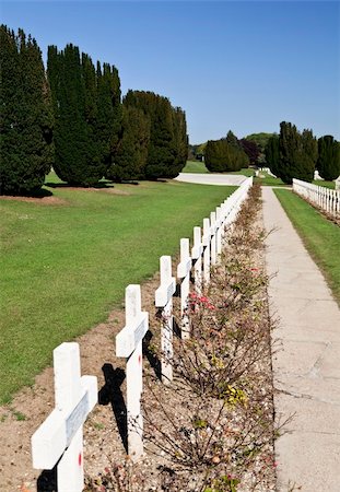 Memorial cemetery for the first world war in Verdun, France Stock Photo - Budget Royalty-Free & Subscription, Code: 400-05916792