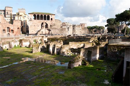 simsearch:400-04459761,k - Rome, Italy. Famous landmarks in the world - Roman Forum. Photographie de stock - Aubaine LD & Abonnement, Code: 400-05916942