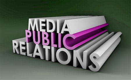 Public Relations Concept in the PR Industry Stockbilder - Microstock & Abonnement, Bildnummer: 400-05917088