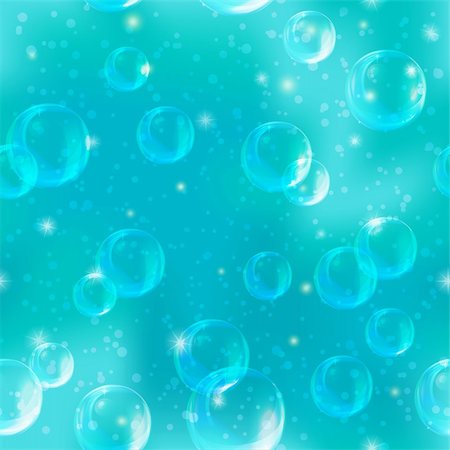 Bubbles seamless abstract background infinitely repeatable on green, eps10, contains transparencies. Vector Foto de stock - Super Valor sin royalties y Suscripción, Código: 400-05917110