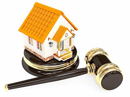 simsearch:400-04526804,k - Sale of a house. Object over white Stockbilder - Microstock & Abonnement, Bildnummer: 400-05917158