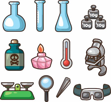 draw biology - Science Web Icons Stock Photo - Budget Royalty-Free & Subscription, Code: 400-05917958