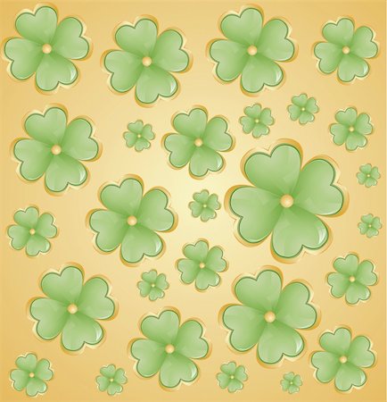 simsearch:400-06569677,k - St. Patrick's day background in golden colors. Vector illustration. Stock Photo - Budget Royalty-Free & Subscription, Code: 400-05928849