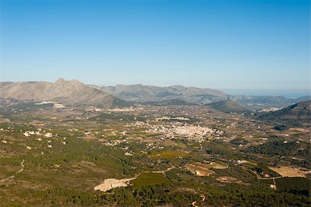 simsearch:400-06083036,k - A lush valley in the heart of Marina Alta, Costa Blanca, Alicante, Spain Stock Photo - Budget Royalty-Free & Subscription, Code: 400-05920010