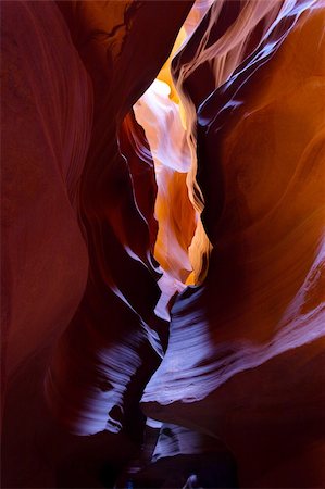 simsearch:400-04053313,k - Inside Lower Antelope Canyon, Page, Arizona. Foto de stock - Super Valor sin royalties y Suscripción, Código: 400-05921018