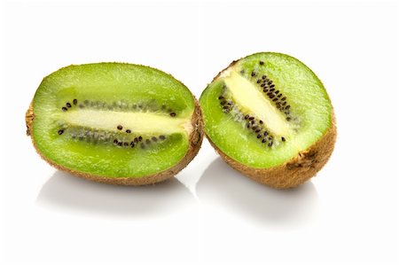 simsearch:400-05896925,k - Kiwi fruit isolated on a white background Stock Photo - Budget Royalty-Free & Subscription, Code: 400-05923821