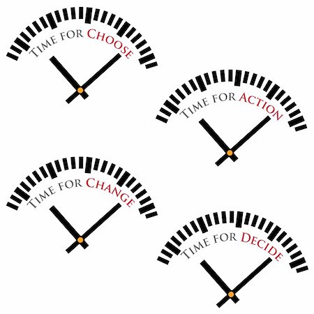 Parts of watches with labels inducing for action. Also available as a Vector in Adobe illustrator EPS 8 format, compressed in a zip file. Stock Photo - Budget Royalty-Free & Subscription, Code: 400-05936612