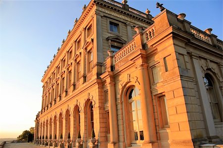 outside of victorian clivedon house in buckinghamshire england Stock Photo - Budget Royalty-Free & Subscription, Code: 400-06064738