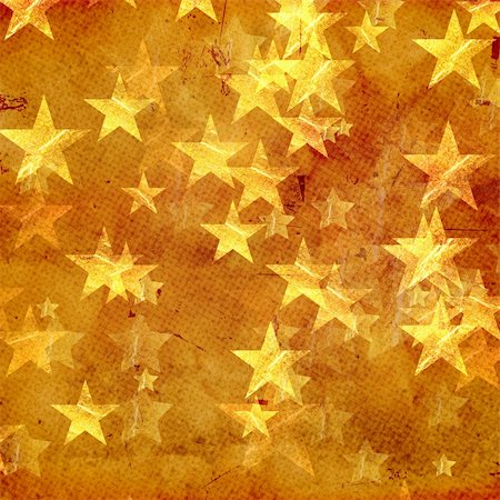 golden yellow stars over beige background old paper Foto de stock - Super Valor sin royalties y Suscripción, Código: 400-06064836