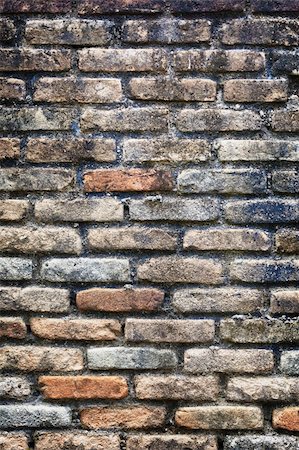 simsearch:400-08615330,k - An old brick wall in an abandoned church Stock Photo - Budget Royalty-Free & Subscription, Code: 400-06066971