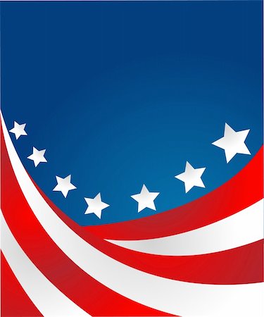 simsearch:400-04497095,k - USA flag in style vector Stockbilder - Microstock & Abonnement, Bildnummer: 400-06067532