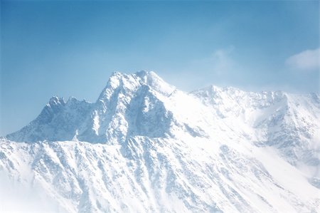 simsearch:400-07298343,k - top of alps in sky Fotografie stock - Microstock e Abbonamento, Codice: 400-06067652