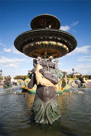 A photo of Fontaine des Mers on Place de la Concorde Stock Photo - Budget Royalty-Free & Subscription, Code: 400-06067951