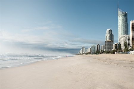 surfers paradise in morning light (gold coast, qld, australia) Stock Photo - Budget Royalty-Free & Subscription, Code: 400-06069735