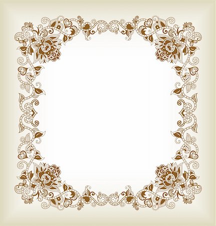 simsearch:400-05374534,k - Illustration of abstract floral background in asia style. Stock Photo - Budget Royalty-Free & Subscription, Code: 400-06061505