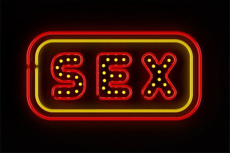 porão - Sex neon sign illuminated over dark background Stock Photo - Budget Royalty-Free & Subscription, Code: 400-06061919