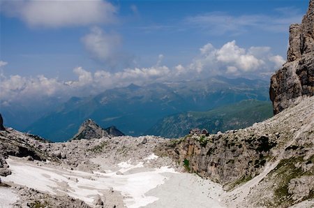 simsearch:400-06062187,k - Rocky landscape in the Italian Dolomites Foto de stock - Super Valor sin royalties y Suscripción, Código: 400-06062190