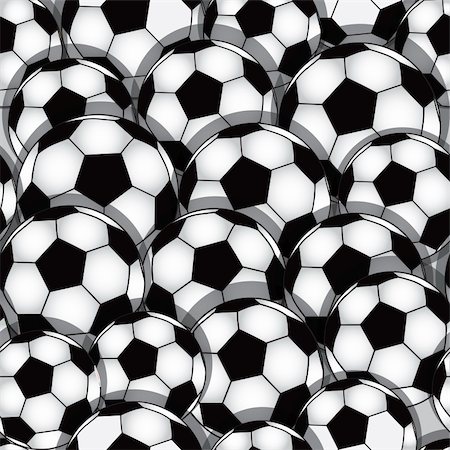 football play drawing - Vector seamless soccer texture. Football wallpaper. Sport background. Stock Photo - Budget Royalty-Free & Subscription, Code: 400-06074475