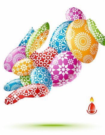 fire element animal - Easter rabbit Stock Photo - Budget Royalty-Free & Subscription, Code: 400-06075143