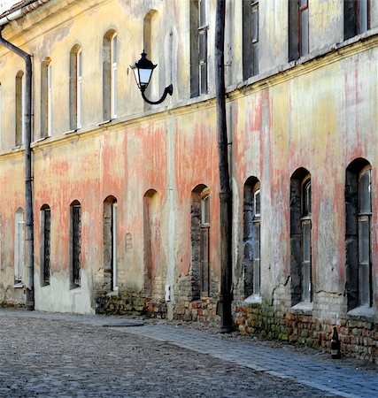 Vilnius old town, street in a sunny morning Stock Photo - Budget Royalty-Free & Subscription, Code: 400-06075701