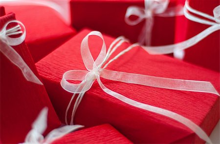 Present packets with  bows Stock Photo - Budget Royalty-Free & Subscription, Code: 400-06076140