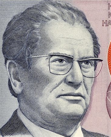 Josip Broz Tito (1892-1980) on 5000 Dinara 1985 Banknote from Yugoslavia. Yugoslav revolutionary and statesman, ruling in various roles during 1945-1980. Stock Photo - Budget Royalty-Free & Subscription, Code: 400-06076718