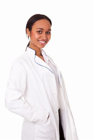 Young medical student isolated on white background Stock Photo - Budget Royalty-Free & Subscription, Code: 400-06077944