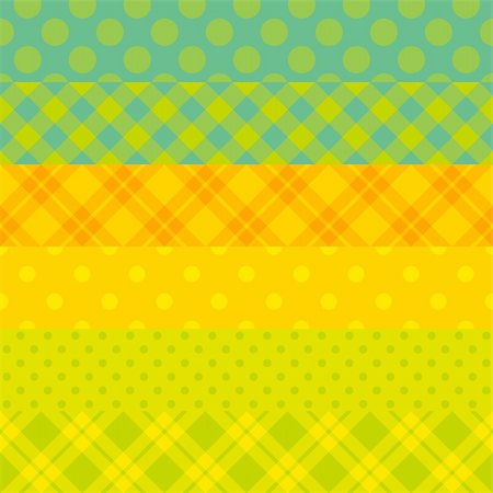 simple background designs to draw - Seamless vector vibrant stripped pattern. Green and yellow colors. Stock Photo - Budget Royalty-Free & Subscription, Code: 400-06078592