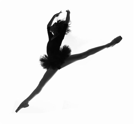 Ballerina Woman in Studio Stock Photo - Budget Royalty-Free & Subscription, Code: 400-06078807