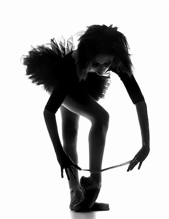 Ballerina Woman in Studio Fotografie stock - Microstock e Abbonamento, Codice: 400-06078808