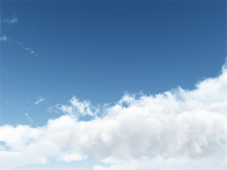 simsearch:400-03944472,k - fluffy clouds in the sky Stock Photo - Budget Royalty-Free & Subscription, Code: 400-06070941