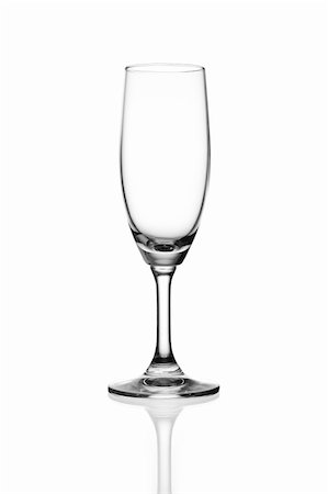 empty wine glass isolated Stock Photo - Budget Royalty-Free & Subscription, Code: 400-06072124
