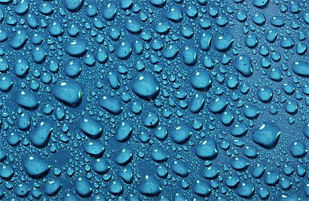 Blue water drops background texture Fotografie stock - Microstock e Abbonamento, Codice: 400-06084882