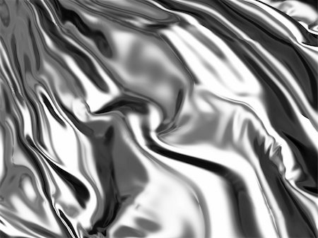 Abstract background - folded elegant silver satin Photographie de stock - Aubaine LD & Abonnement, Code: 400-06085121