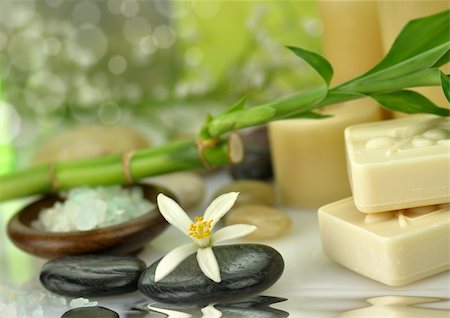 salt border - Spa treatments Stock Photo - Budget Royalty-Free & Subscription, Code: 400-06085828
