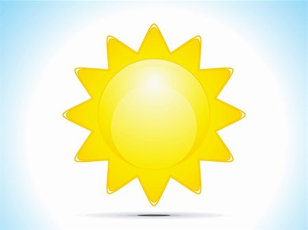 simsearch:400-06069285,k - abstract sun icon vector illustration Stock Photo - Budget Royalty-Free & Subscription, Code: 400-06086500