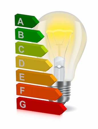 simsearch:400-04750349,k - bulb and energy classification Stock Photo - Budget Royalty-Free & Subscription, Code: 400-06087966