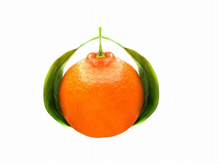 simsearch:400-05316300,k - Fresh orange isolated on a white background Stock Photo - Budget Royalty-Free & Subscription, Code: 400-06088143
