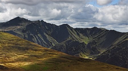 puy de sancy - Puy de Sancy (1886m) is the second highest peak in The Central Massif in France. It is an incative volcano for about 220000 years. Stock Photo - Budget Royalty-Free & Subscription, Code: 400-06088614