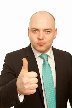 simsearch:400-04129711,k - business man with suit thumb up Stock Photo - Budget Royalty-Free & Subscription, Code: 400-06080047